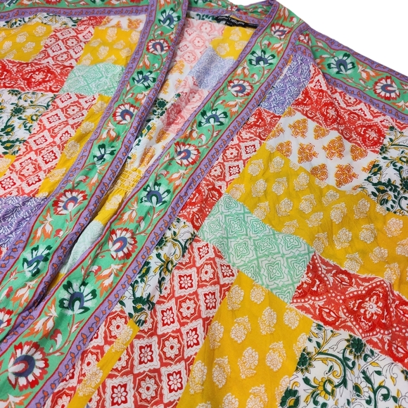 Tolani Multicolor Patterned Top - Picture 7 of 13